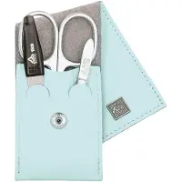 Erbe Manicure Etuis Taschen-Etui, 3-tlg. Colour Hellblau