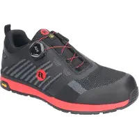 Bata Industrials Sicherheitshalbschuh Radiance Vibe S3 ESD Gr. 41 schwarz-rot