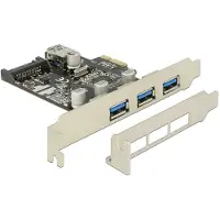 DeLOCK 89301, PCIe, USB 3.2 Gen 1 (3.1 Gen 1), PC, VLI, Windows 7 Home Premium,Windows 7 Home Premium x64,Windows 7 Professional,Windows 7 Professional..., 5 Gbit/s