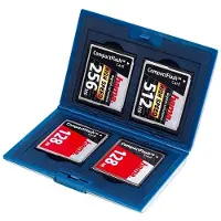 Hama Fancy Card Case CF, Silber, 98 g