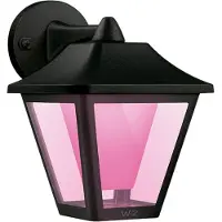 Wiz WLAN-gesteuerte Multicolor 8W Metall RGB Wandlampe - 16 cm