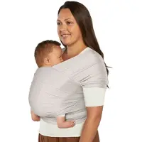Ergobaby Aura Wrap Mesh Tragetuch, Soft Grey