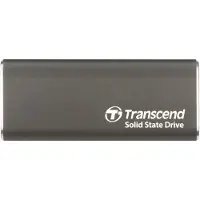 Transcend ESD265C, 500 GB, USB Typ-C, 3.2 Gen 2 (3.1 Gen 2), 1050 MB/s, 10 Gbit/s, Grau