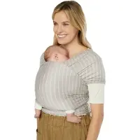 Ergobaby Aura Wrap Knit Tragetuch, Grey Stripes
