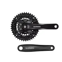 Shimano Altus M311 Kurbelgarnitur Schwarz 170 mm / 42/32/22t Schwarz 170 mm