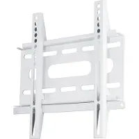 Hama LCD/PL/LED Wall Bracket, 25 kg, Weiß, Edelstahl, 280 mm, 20 mm, 140 mm