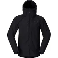 Norrøna - Wasserfeste Jacke aus GORE-TEX und PrimaLoft - Lofoten Gore-Tex Insulated Jacket M Caviar Black für Herren - Größe M - schwarz
