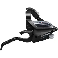 Shimano Fahrradhebel Bremse und Schaltung rechts 2 Finger ST-EF500 V-Brake