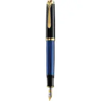 Pelikan Füllhalter M600 Schwarz-Blau F Etui