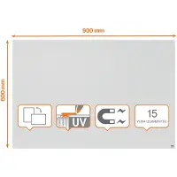 Nobo Infinity Magnettafel 90x60 Cm