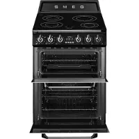 Smeg Victoria Tr62ibl2 60cm Erdgaskochherd Mit 2 Backöfen 4 Brennern