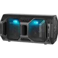 Defender Rage, 50 W, 45 - 22000 Hz, 85 dB, Verkabelt & Kabellos, Tragbarer Stereo-Lautsprecher, Schwarz