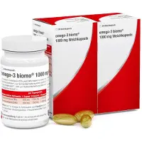 Biomo pharma Omega-3 Biomo 1000 mg Weichkapseln 56 St