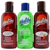 Malibu Sun Travel Kit SPF 4 100 ml 3 stk.