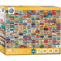 Eurographics The VW Groovy Bus, 1000 Stück(e), Fahrzeuge