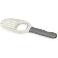 Joseph Joseph Duo Avocado-Utensil - schneidet, entfernt den Stein und schneidet in einem kompakten Stück ofplastik und Stahl, spülmaschinenfest.