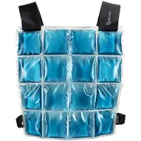 Inuteq Biobased Pcm Coolover Cooling Weste Blau Blau One Size