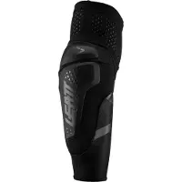 Leatt 3DF 6.0 Schwarz Motocross Ellbogenprotektoren Größe 2XL