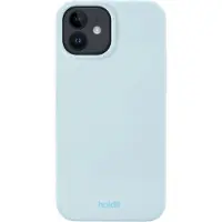 Holdit Apple iPhone 12 (Pro) Hülle - Silikon - - Backcover/Hard Case - Hellblau