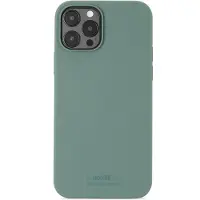 Holdit Apple iPhone 12 (Pro) Hülle - Silikon - - Backcover/Hard Case - Grün