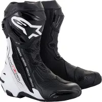 Alpinestars Supertech R Vented Stiefel Black White