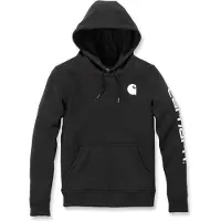 Carhartt Pullover Clarksburg Pullover Sweatshirt Women Black-M