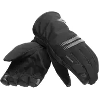 Dainese Plaza 3 D-Dry Schwarz Anthrazit Handschuhe Größe XS
