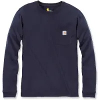 Carhartt Longsleeve Workwear Pocket L/S T-Shirt Women Navy-L