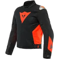 Dainese Energyca Air Tex Motorrad Textiljacke, schwarz/rot, 56