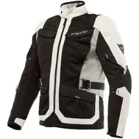 Dainese Desert Tex Motorrad Textiljacke, schwarz/beige, 48