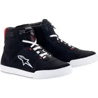 Alpinestars Chrome Schwarz Weiß Bright Rot Schuhe Größe US 10.5