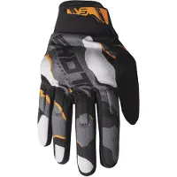Shot Race Gear Drift Camo Neon Orange Handschuhe Größe 8