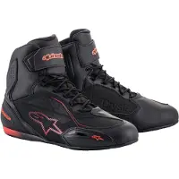 Alpinestars Faster-3 Drystar Schuhe Black Red Fluo