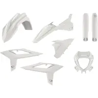 Polisport Plastic Kit White Beta