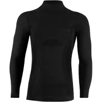 Lenz Longsleeve Men Merino 6.0 Turtle Neck schwarz XL