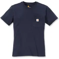 Carhartt T-Shirt Workwear Pocket S/S T-Shirt Women Navy-XL