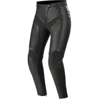 Alpinestars Stella Vika V2 Damen Lederhose Schwarz Größe 52