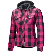 Held Lumberjack II 62010 Damen Motorrad-Hemd M Baumwoll-Mischgewebe schwarz, M
