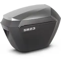 Shad SH23 Seitenkoffer, Paar, Alu Look ALU LOOK, PAAR Aluminium silber