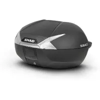 Shad Deckelcover für SH47 Topcase D1B47E06 Carbon Unisexneutral000 - Motorradzubehör - Motorradgepäck