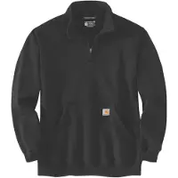 Carhartt Pullover Quarter-Zip Sweatshirt Herren Black-L