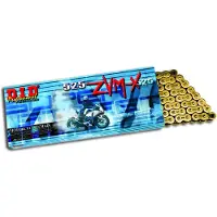 Did 525Zvmx2G&G-104 Gold/Gold Kette (104 Glieder) X-Ring (525Zvmx2Gg104) (Offen + Verschluss)