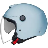 NEXX Y.10 Plain Pastel Blau Jethelm Größe L
