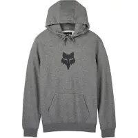 FOX - Fox Head Fleece Pullover - Hoodie Gr XXL grau