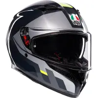 AGV K3 Shade 22.06 Helm (Gray,XL (61/62))
