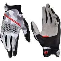 Leatt ADV X-Flow 7.5 Kurz Steel Grau Schwarz Handschuhe Größe L