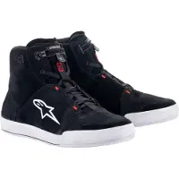 Alpinestars Chrome Schuhe Black Cool Gray Red Fluo