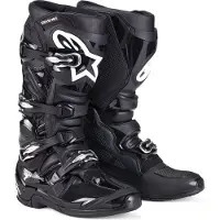 Alpinestars Tech 7 Motocross Stiefel Herren Wildleder schwarz, 14