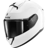 Shark Ridill 2 Blank Weiß Azur WHU Integralhelm Größe 2XL