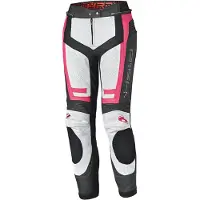 Held Rocket 3.0 Damen Weiß Rosa Schwarz Motorrad Lederhose Größe 46